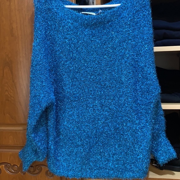 Alice and Olivia Blue sweatshirt - Picture 2 of 6